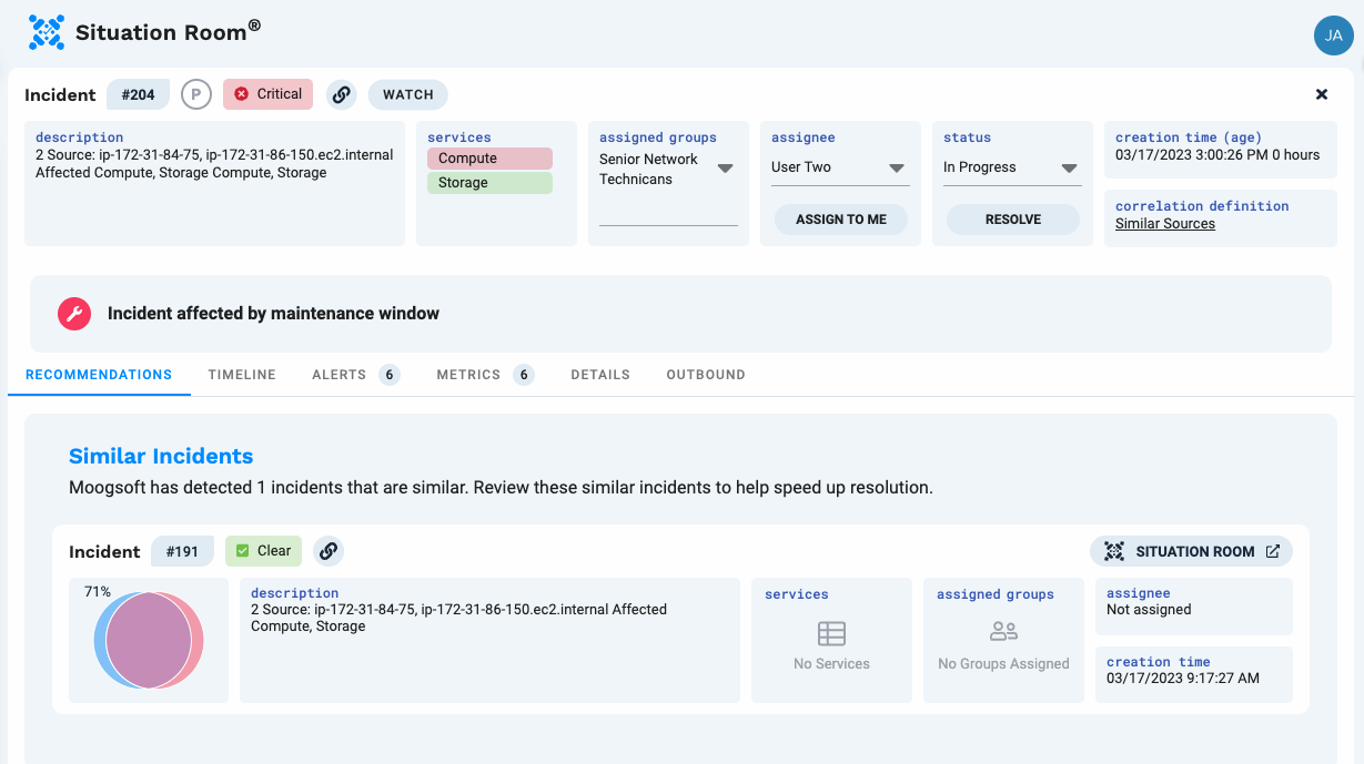 Product Features for Incident Operators